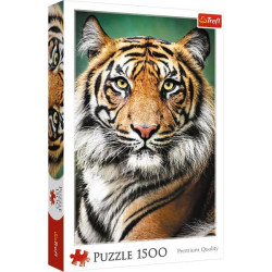 Пазлы 1500 элементов "Портрет Тигра", в корр. 40*27*6см, ТМ Trefl, Польша, арт: 26204