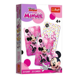 Игральные карты 25 карт "Дисней: Минни Маус", в корр. 9.5*6.5*1.5см, ТМ Trefl, Польша, арт: 08495