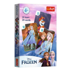 Гральні карти 25 карт "Крижане серце 2", в кор. 9.5*6.5*1.5см, ТМ Trefl, Польща, арт: 08504