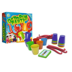 Настольная игра "Вечеринка осьминога", в кор. 26*26*8см