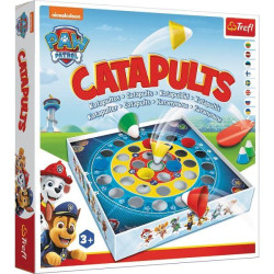 Настольная игра "Катапульта" Щенячий патруль, в корр. 26*26*4см, ТМ Trefl, Польша, арт: 02008