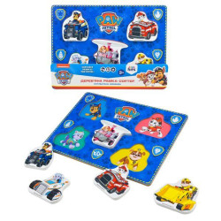 Деревянная игрушка KidsHits Paw Patrol 30*22*1,5см , арт: KH20/059