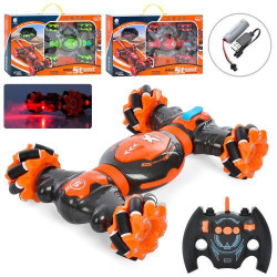 Машина р/в 2.4G, акумулятор, USBзар, 21см, світло, пара, в кор. 44*25*8см , арт: JT376