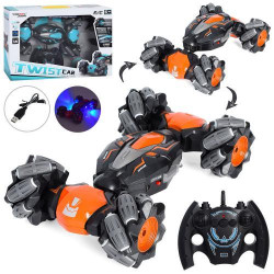 Машина р/в 2,4G, акумулятор, 26см, 1:20, трюкова, USBзар, 2 кольори, в кор. 37*25*8,5см, ст.: YJ-059-1