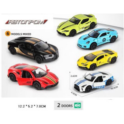Машина мет. АВТОПРОМ 1:43, відкр.двері, в кор. 12*7*5см арт: AP4383