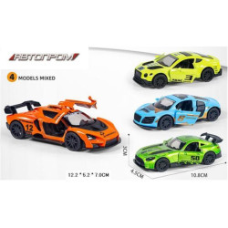 Машина мет. АВТОПРОМ 1:43, откр.двери, в кор.12*7*5см, арт: AP4386