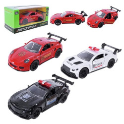 Машина мет. АВТОПРОМ 1:433 цвета, откр.двери, в кор. 13,5*6,5*5,5см, арт: AP4390