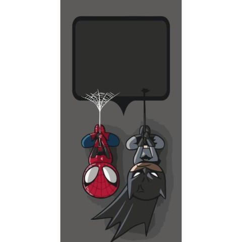 Картина за номерами Супергерої. Супергерої, листівка, 40х80см, в термопакеті, ART Craft (16115-AC)