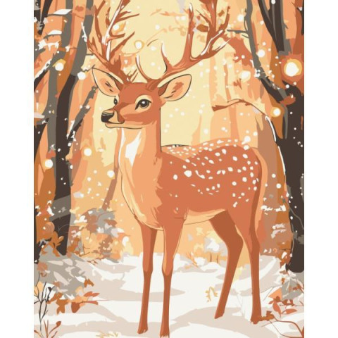 Картина по номерам Животные. Лесной король, 40х50см, в термопакете, ART Craft (11580-AC)