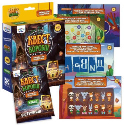 Игра настольная развлекательная. Квест в коробке. Видеоигры, ТМ Vladi Toys, Украина, арт: VT5902-03