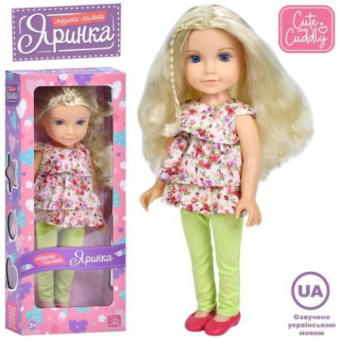 Лялька Яринка, 45см, музыка, арт: M5935IUA