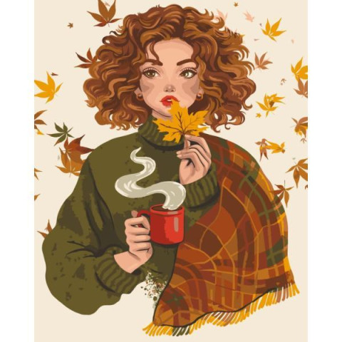 Картина по номерам Люди. Вкус осени, 40х50см, в термопакете, ART Craft (10148-AC)
