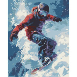 Картина по номерам Люди. Зимний драйв, 40х50см, в термопакете, ART Craft (10157-AC)