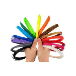 Пластик PLA для ЗD ручек 1,75 мм, 10 метров, в пак. 20*11см