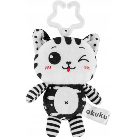 Подвеска контрастная Котик, пак.15*19см, ТМ AKUKU