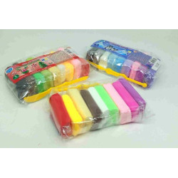 Набір для ліплення з повітряним пластиліном 9 кольорів Fantasy ТМ Lovin, пак.15*8*3см арт: 70182