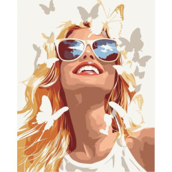 Картина по номерам "Улыбка" 40*50см, термопакет, ТМ ART Craft, Украина