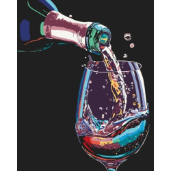 Картина по номерам "Игристое" 40*50см, термопакет, ТМ ART Craft, Украина