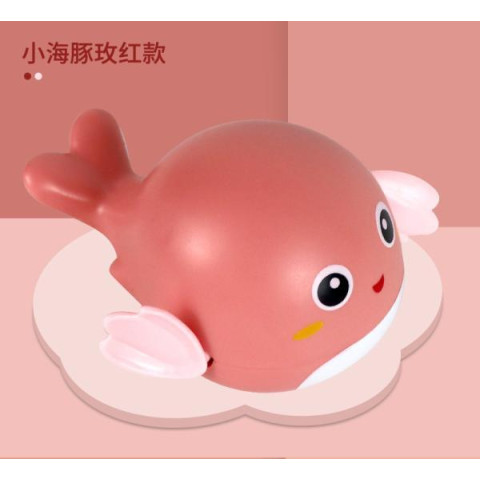 Игрушка для ванной Кит розовый, в пак. 12*9см