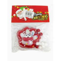 Сквіш липучка смайлик котяча лапка 7*7см, в пак.13*15см арт: KARD5-9