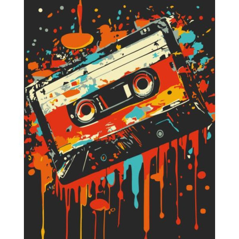 Картина за номерами "Палітра звуку" лак  40*50см, ТМ ART Craft, Україна арт: 12032-AC