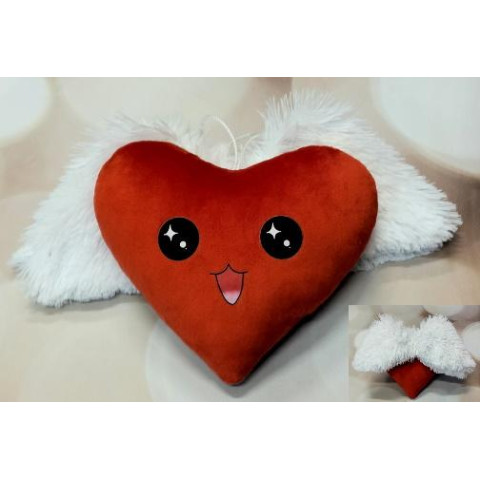 М'яка іграшка на присосці "Dream LOVE" з крильцями 26*15см, ТМ Dreamtoys арт: LOVE1