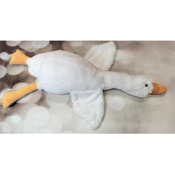 М&#039;яка іграшка Гусь-обіймусь 110см, білий, ТМ Dreamtoys, Україна арт: GUSAKбілий