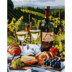 Картина по номерам "Полуденный пир" 40х50см, в термопакете, ТМ Идейка, Украина