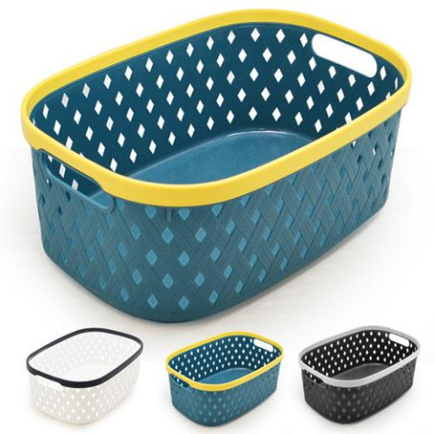 Кошик iз ручками XL 38*26.5*15.5см  арт: TD00908-XL