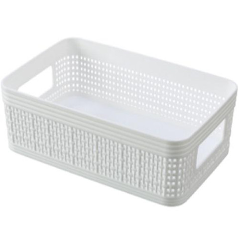 Корзина ажурная с ручками L 34*27*8см 