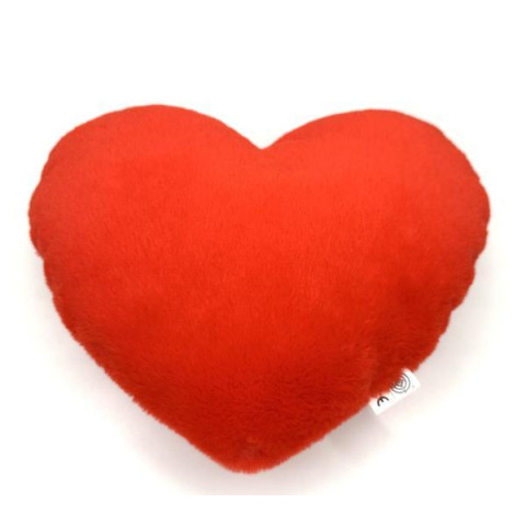 Іграшка м’яконабивна "СЕРЦЕ" хутро  розмір L, 50*35см, Сувенір Декор, Україна арт: HF-L