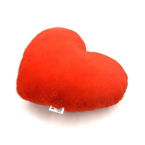 Іграшка м’яконабивна "СЕРЦЕ" хутро  розмір S, 19*16см, Сувенір Декор, Україна арт: HF-S
