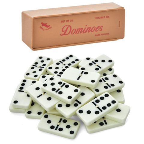 Доміно 28шт, у пеналі, 18*4*6см   арт: 5008B