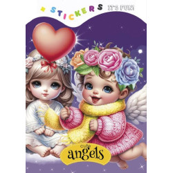 Раскраска 13,5*19см, 8 листов, печать 4+4. обложка с высечкой диз.24268, ТМ Fresh, Украина