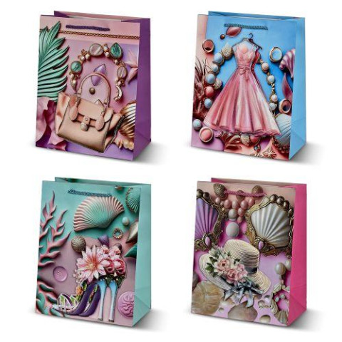 Пакет подарочный бумажный S 