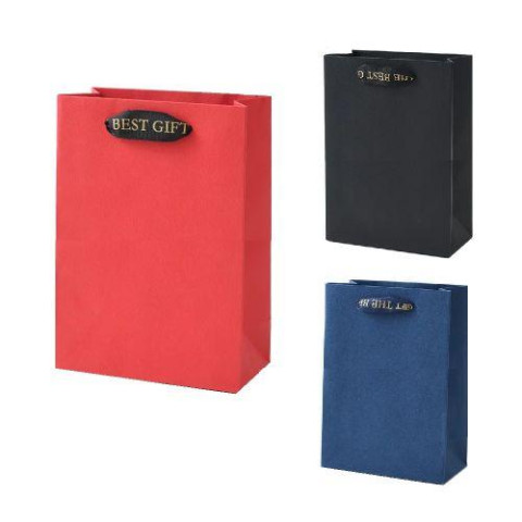 Пакет подарочный бумажный L 