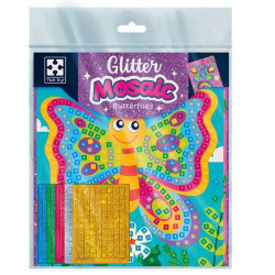 Набір для творчості зі блискучою мозаїкою &quot;Метелики&quot;, ТМ Vladi Toys, Україна арт: VT4511-15