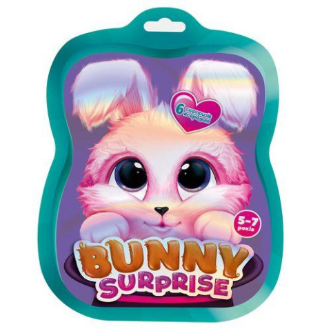 Набір для творчості  із сюрпризами "Bunny surprise. Фіолетовий", в пл. кор. 22*17*7см, ТМ Vladi Toys, Україна арт: VT8080-13