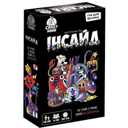 Игра настольная развлекательная "Инсайд", ТМ Vladi Toys, Украина, в кор. 18*11*4см