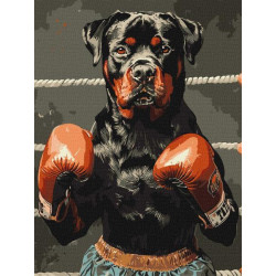 Картина по номерам "Ринговая сила" 30*40см, термопакет, ТМ Идейка, Украина