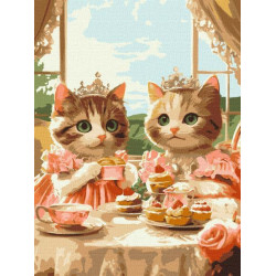 Картина по номерам "Гламурная вечеринка" 30*40см, термопакет, ТМ Идейка, Украина