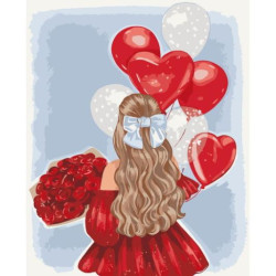 Картина по номерам "Подарки от любимого" лак 40*50см, термопакет, ТМ ART Craft, Украина