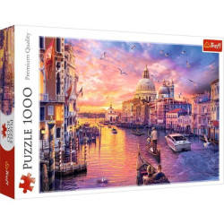Пазлы 1000 элм. "Шарм Венеции", в кор. 40*27*6см, ТМ Trefl, Польша