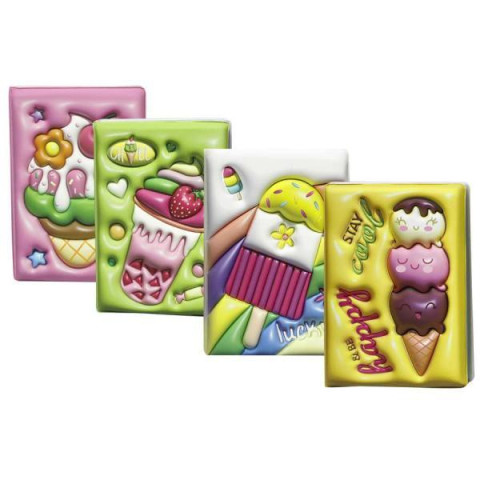 Блокнот А5, обложка с 3D эффектом, 80л., пак.20*15см