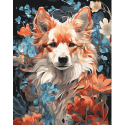 Картина по номерам "Друг человека" лак 40*50см, термопакет, ТМ ART Craft, Украина