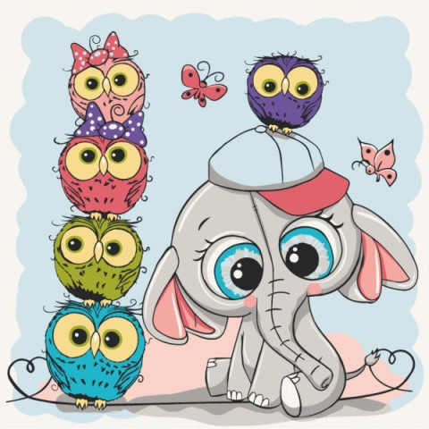 Картина по номерам 