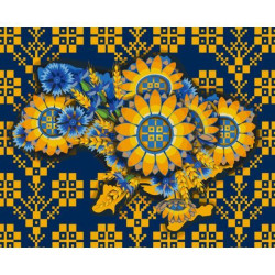Картина по номерам "Сила" лак 40*50см, термопакет, ТМ ART Craft, Украина