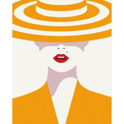 Картина по номерам "Orange style" лак 30*40см, термопакет, ТМ ART Craft, Украина
