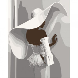 Картина за номерами "Пані з Ефіопії" лак 40*50см, термопакет, ТМ ART Craft, Україна арт: 10279-AC