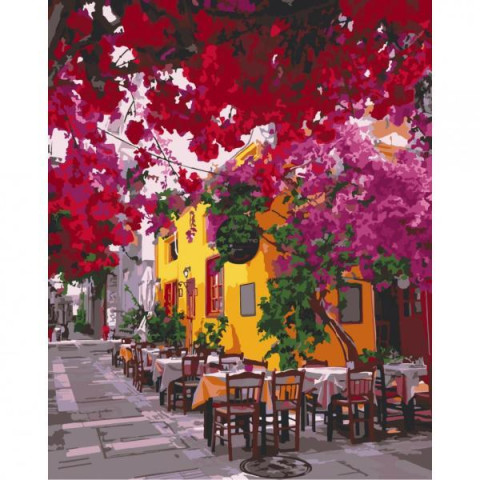 Картина за номерами "Таверна Бізантіо. Пелопоннес" лак 40*50см, термопакет, ТМ ART Craft, Україна арт: 10539-AC
